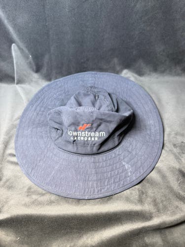Black Men's Downstream Lacrosse Large/Extra Large Bucket Hat