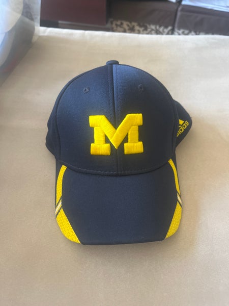 Michigan Blue Adult Unisex Small / Medium Adidas Hat (New)