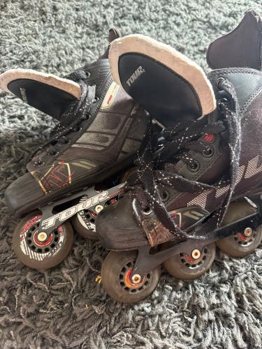 Tour Fishbone 425 Inline Skates Regular Width Size 4 (Used)