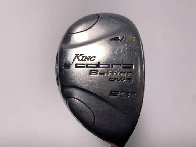 Cobra Baffler DWS 4 Hybrid 23* Aldila NV HL 65g Stiff Graphite Mens RH