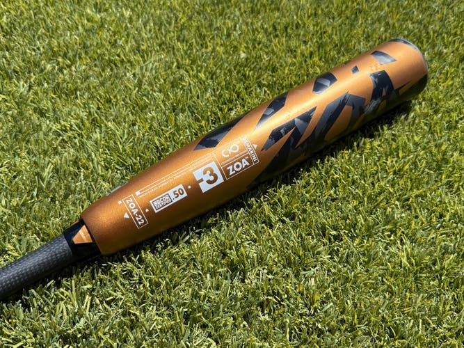 2022 DeMarini Zoa Composite BBCOR Certified Bat (-3) 28 oz 31" (Used)