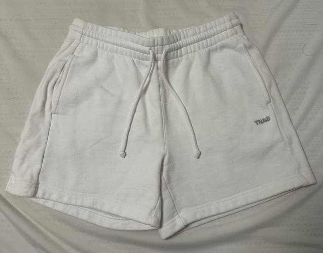 TNA Aritzia White Lounge Shorts size S