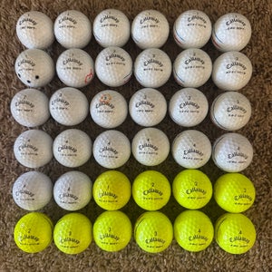 Callaway Callaways New ERC Soft Balls 36 Pack (3 Dozen) (Used)