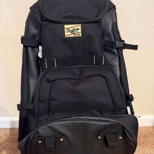 Brand New Rawlings Gold Collection Wheeled Baseball Bag