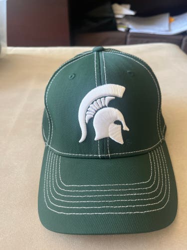Michigan State Spartans Green Adult Unisex Small / Medium Hat (New)