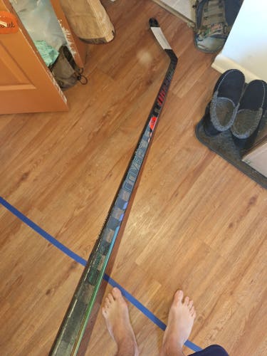 Senior Warrior Covert QR6 Pro Left Hand Hockey Stick P14 80 Flex Pro Stock (Used)