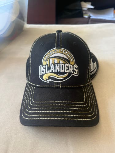 Charlottetown Islanders Black Adult Unisex One Size Fits All Hat (Used)