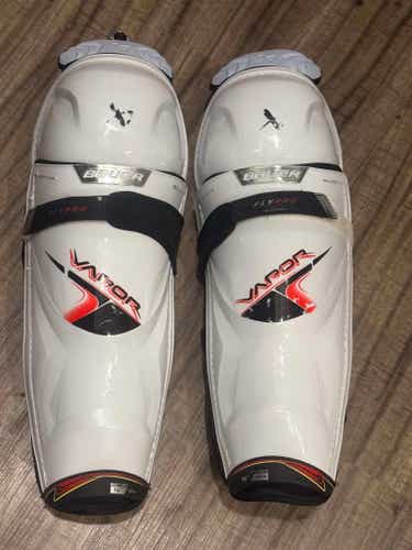 Bauer Vapor Fly Pro Hockey Shin Pads Size Senior 15"