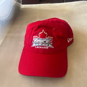 Toronto Rock Lacrosse Red Adult Unisex One Size Fits All New Era Hat (New)