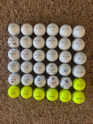 TaylorMade TP5 Balls 36 Pack (3 Dozen) (Used)