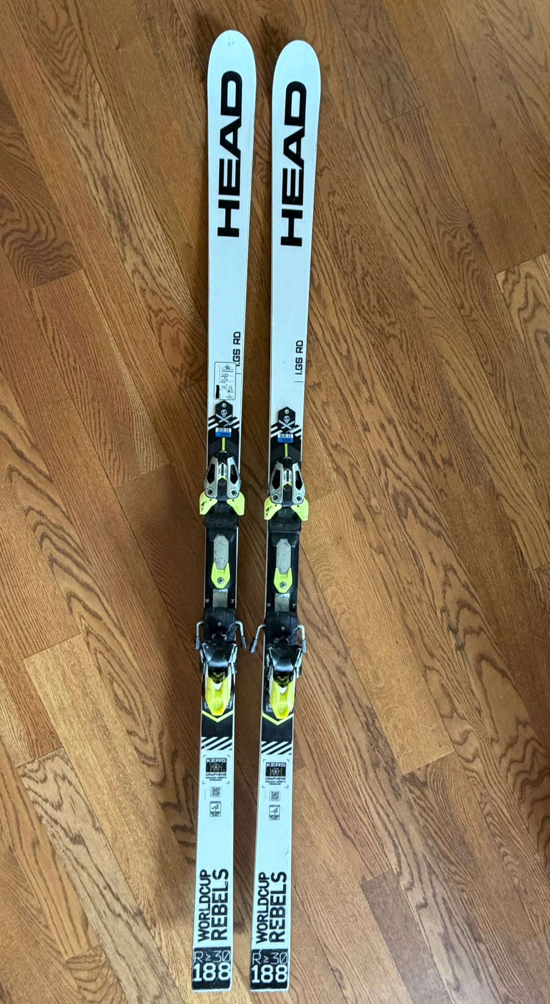 HEAD WORLDCUP REBELS I.GS RD 【188cm】 HEAD WC Rebels i.GS RD 188cm W/ Bindings | SidelineSwap | Buy and