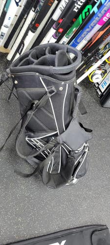 Used 6 WAY STAND BAG Mens Stand Bag Black 11497-C000158138