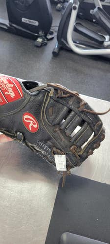 Used Rawlings 11.5 BB/SB First Base RH Throw Black 11 1/2" 11497-C000158140