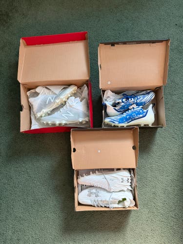 Lacrosse cleat bundle of 3 all brand new!