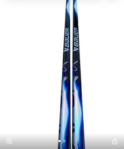 2 PACK NEW Intermediate P28 55 Flex Bauer Flylite Left Hand Hockey Sticks