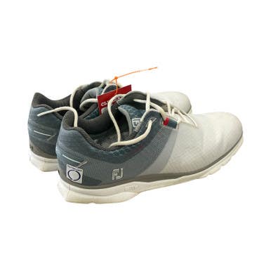Used Foot Joy Mens Golf Shoes White Senior 9 11859-S000031114