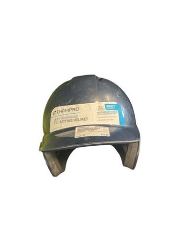 Used Champro CHAMPRRO HELMET Batting Helmet No Mask Navy Blue One Size 11859-S000031162