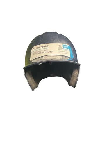 Used Champro CHAMPRRO HELMET Batting Helmet No Mask Navy Blue One Size 11859-S000031161