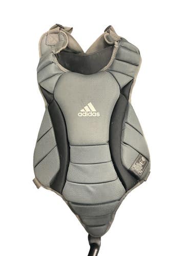 Used Adidas CHEST PROTECTOR Catchers Chest Protector Grey Youth 11859-S000031170