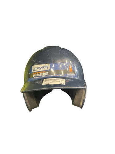 Used Champro CHAMPRRO HELMET Batting Helmet No Mask Navy Blue One Size 11859-S000031163