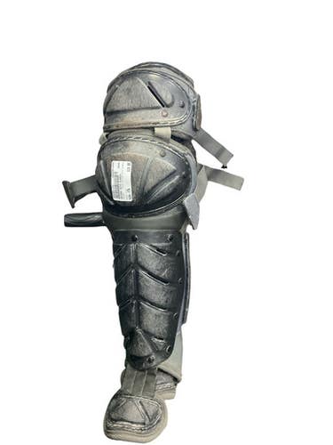 Used Adidas ADIDAS SHIN GUARDS Catchers Leg Guards Grey Youth 11859-S000031173
