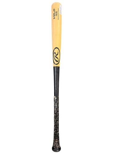 Used Rawlings PA110 BB/SB Wood Bat Black And Natural 33" 11835-S000208445