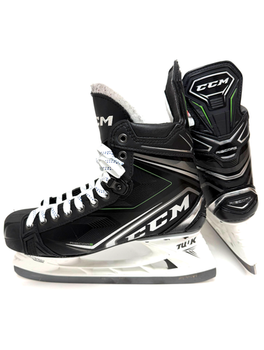 CCM Ribcore 80K Pro Skates Size 10.75 Regular w/ Fly-Ti