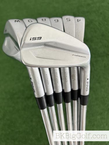 Ping i59 Forged Iron Set 4-W / True Temper AMT Red Regular +1/2