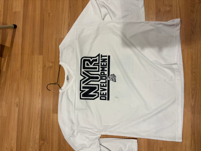 OJHL North York Rangers White XXL Development Camp Jersey (New)