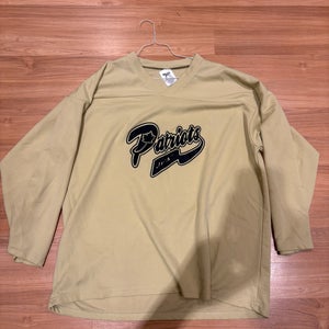 OJHL Toronto Patriots Beige XXL Men's Practice Jersey (New)