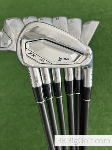 Srixon ZXiR HL Forged 25 Iron Set 5-A / KBS Max 50 A Flex Senior Graphite