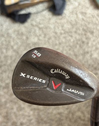 Men's Callaway Jaws Right Handed Wedge 58 Degree (Used)