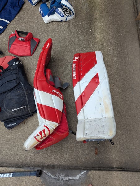 35 + 1.5" 2018 Warrior Ritual G4 Goalie Leg Pads (Used)