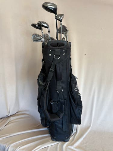 Men's King Cobra Oversized Right Handed Clubs (Full Set) Regular Flex 13 Pieces (Used)