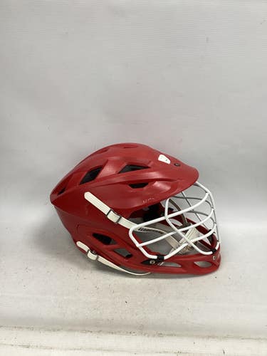 Used Warrior BURN LAX HELMET Lacrosse Helmet Red LG 11851-S000047159