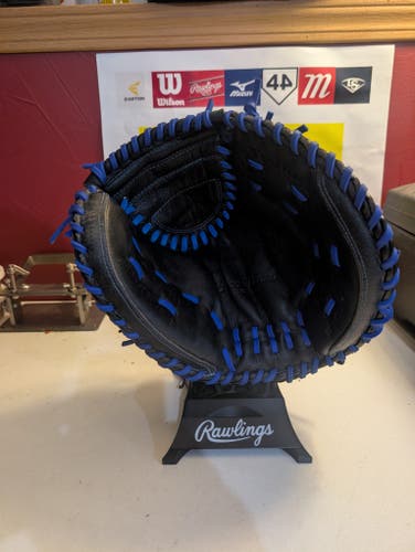 RH Easton Catcher's Black pearl Softball Glove 33" (Used)