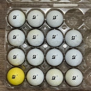 15 Bridgestone Tour B RXS Golf Balls - 5A/4A Condition
