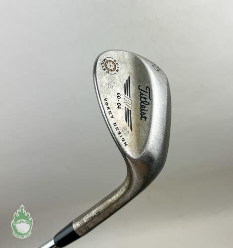 Tour Issue Titleist Vokey Spin Milled Wedge 60*-04 Extra Stiff Steel Golf Club