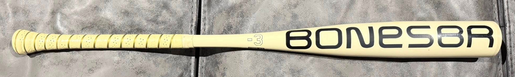 2025 Warstic Bonesaber Alloy BBCOR Certified Bat (-3) 30 oz 33" (Used)