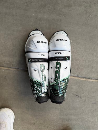Senior CCM JetSpeed FTW 12" Shin Pads (Used)