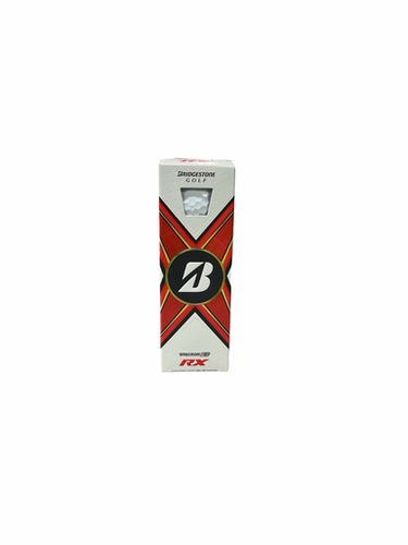 Used Bridgestone RX TOUR B BALLS 3 Ball - Golf Ball Sleeve 11834-S000051407