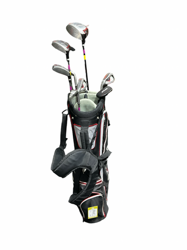Used Strata RED/BLACK GOLF SET LH Mens Complete Set LH 8 Piece 11834-S000051412