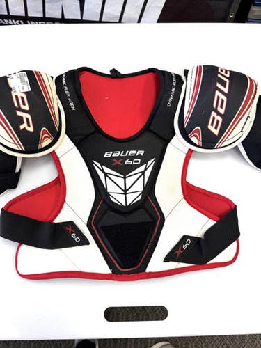 Used Bauer X60 Senior Shoulder Pads MD 11860-S000309671