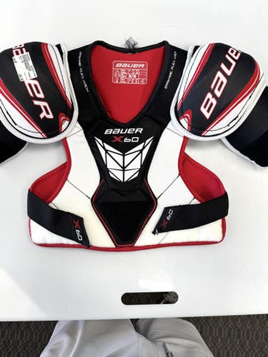 Used Bauer X60 Senior Shoulder Pads MD 11860-S000309667