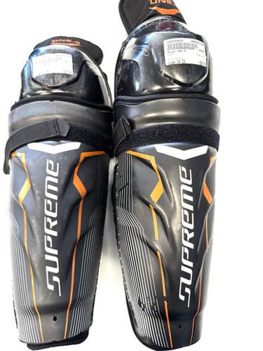 Used Bauer ONE.4 Senior Shin Guards Black 14" 11860-S000309670