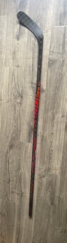 Custom Red Senior Bauer Pulse Left Hand Hockey Stick P88 77 Flex (New)