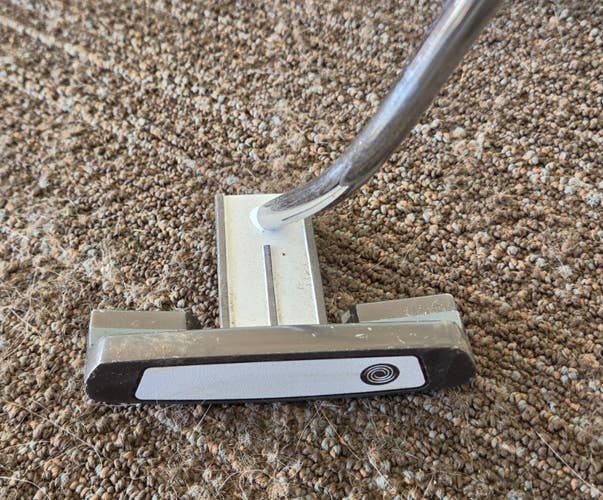 36.5 IN ODYSSEY BACKSTRYKE BLADE WHITE INSERT PUTTER EXCELLENT