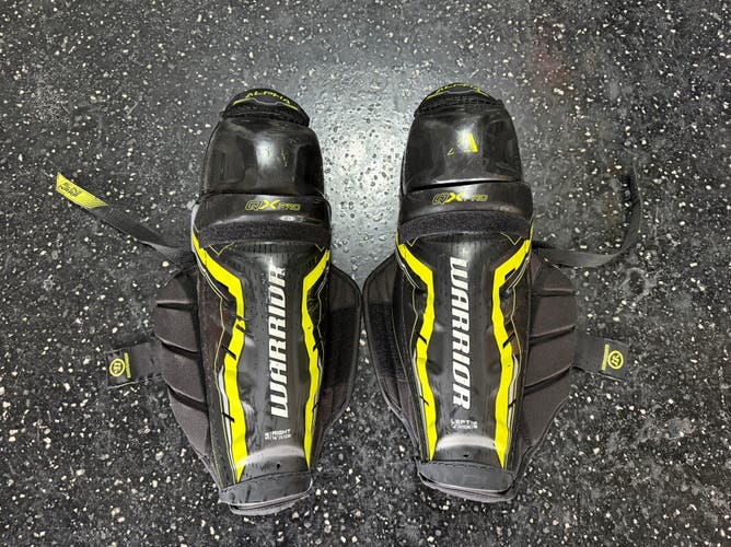 Senior Warrior Alpha QX Pro 16" Shin Pads (Used)