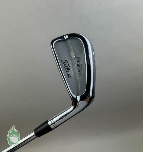 Used Right Handed Titleist 735 CM Forged 5 Iron S300 Stiff Steel Golf Club