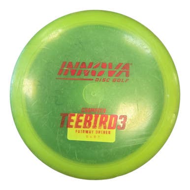 Used Innova CHAMP TEEBIRD3 Disc Golf Driver Optic Yellow 174g 11450-S000521451